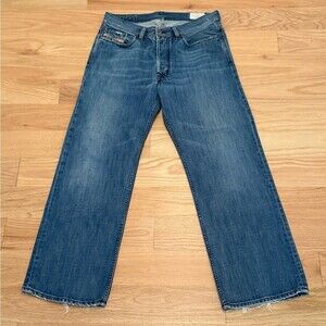 Diesel Men's Bootcut Jeans - Blue - 34x30